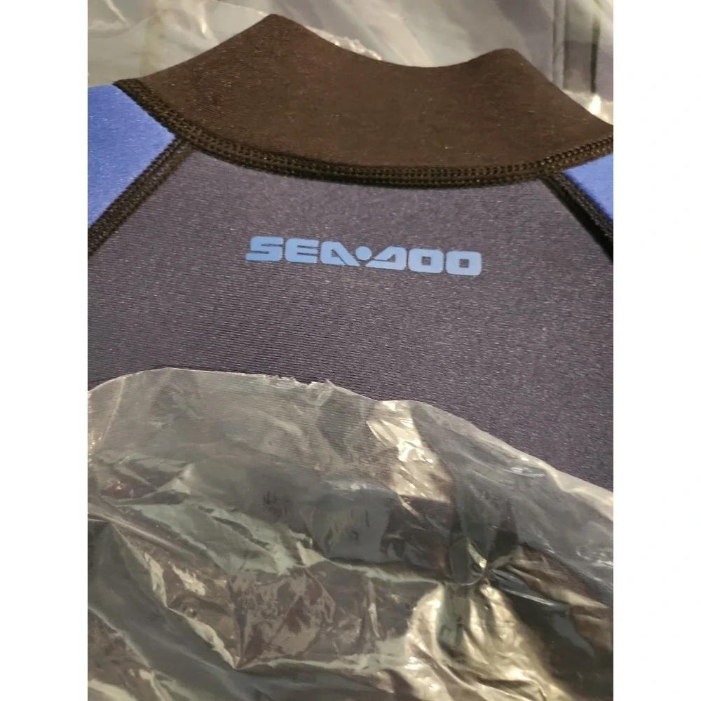 Sea-doo Neoprene MENS Montego Jacket NAVY/MARINE  BLUE LARGE New In Plastic